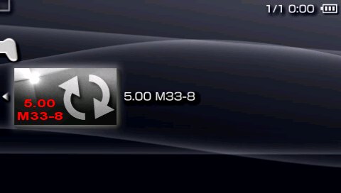 5.00 M33-8 на PSP 3000