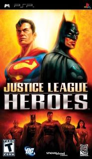 Justice League Heroes /RUS/ [ISO] PSP