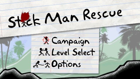 Stick Man Rescue [ENG] (2012) PSP